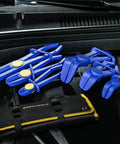 6 Piece Hose Clamp Pliers Set With Straight And 90 Degree Angled Jaws For Radiator And Fuel Lines Brake Coolant Hoses Includes Three Sizes
