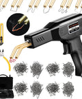 Hot Stapler Plastic Repair Welder Kit for Car Bumpers and Cracked Plastic Parts with 6 Staples Types and Ergonomic Handle