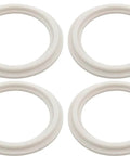 Hot Tub Heater Gasket Replacement O Ring Kit 2 Inch 7114030B Set Of 4 Balboa Gecko Compatible for spa brands.