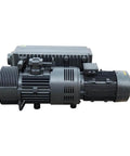 HPDMC 175CFM 10HP 220V/60Hz/3PH Single Stage Oil Sealed Rotary Vane Vacuum Pump NPT 2 side view