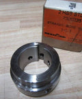 Two HSB Hub Assembly With 1.125 Inch Bore For One Quarter Inch By One Eighth Inch KW 1 SS Shafts Rexnord 7300235 box and hub