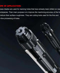Pro Grade HSS Adjustable Manual Reamer Milling Tool With 15.25 To 17 Mm Diameter For Metalworking shown close-up.