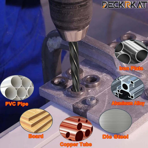 Five Eighth Inch HSS Reamer Drill Bit For Metal And Wood Taper Reamer For Precise Hole Alignment And Enlargement in drill