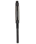 Front view of Adjustable High Speed Steel Hand Reamer 17 to 19 mm H8 Milling Cutter Tool Uncoated 1 Piece for metalworking.