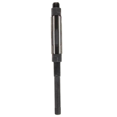 Front view of Adjustable High Speed Steel Hand Reamer 17 to 19 mm H8 Milling Cutter Tool Uncoated 1 Piece for metalworking.