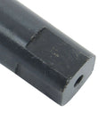 Close-up of the square shank of Pro Grade Adjustable Hand Reamer 26-29.5mm with HSS blade for metalworking.
