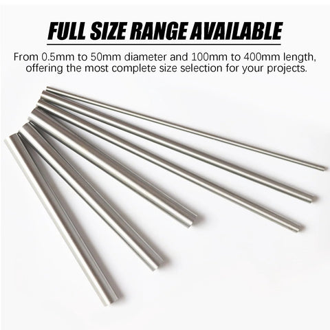 High Speed Steel Rod Three Eighths Inch By Seven Point Eight Inches Precision Ground For DIY Metalworking Lathe Milling And Cutting Tools M2 Tool Steel With HRC 60 To 62 Wear Resistant Surprecision