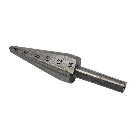 Umbrella Chamfer HSS Taper Drill Bit Cone Cutter For 3 To 14mm Holes, Step Reamer For Metal Wood Plastic, High Speed Steel Shank