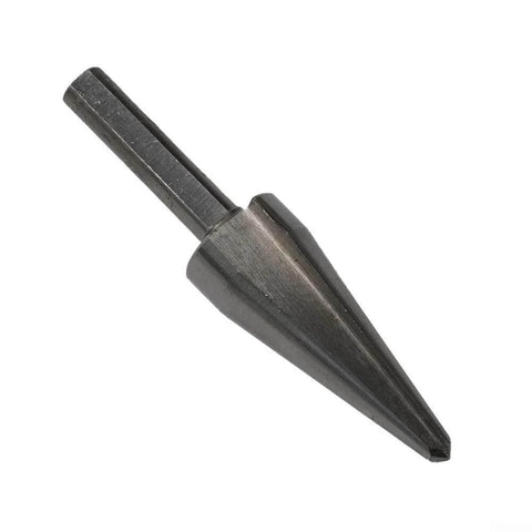 Umbrella Chamfer HSS Taper Drill Bit Cone Cutter For 3 To 14mm Holes, side view showing high speed steel shank