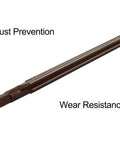 Taper Pin Hand Reamer Set 6 Piece With 1 To 50 Conical Degree For HSS Alloy Steel close-up showing rust prevention and wear resistance