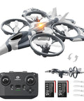 HT15 Dual-Mode RC Drone For Kids Air And Land Mini Toy Helicopter Under 100g with remote and accessories