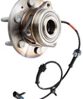 Axle Bearing And Hub Assembly With Blue Connector Passive Sensor SP500300 for reliable wheel hub beefed up heavy duty steel hub unit