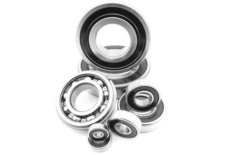 Husqvarna OEM Crankshaft Bearing 738220225 Replacement Part For 738 Series Engines shown in various angles and sizes