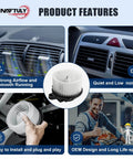 Direct Fit HVAC Blower Motor Replacement Front Fan Assembly 700258 features strong airflow, quiet operation, easy installation.