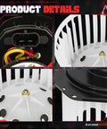 Close-up of HVAC Blower Motor Assembly for Chevy Astro, Blazer, Corvette, Camaro, GMC Safari, Sonoma, Jimmy, Buick Electra LeSabre