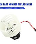 HVAC Heater Blower Motor With Fan For BMW 5 Series 528i 535i 550i 640i 650i 740i 750i 740Li 750Li 2011 2016 Replacement AC Fan