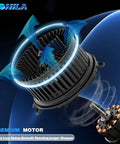 HVAC Blower Motor With Brushless Motor And Fan Cage For Cadillac XTS 2013 2019 And Chevy Impala 2014 2020 Front Side Replacement