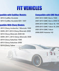 Fit vehicles list for Front HVAC Blower Motor With Fan Replacement For 2007 2014 Chevy Silverado 1500 2500 3500 Suburban Tahoe Avalanche GMC Sierra Yukon Cadillac Escalade Easy Install Direct Swap