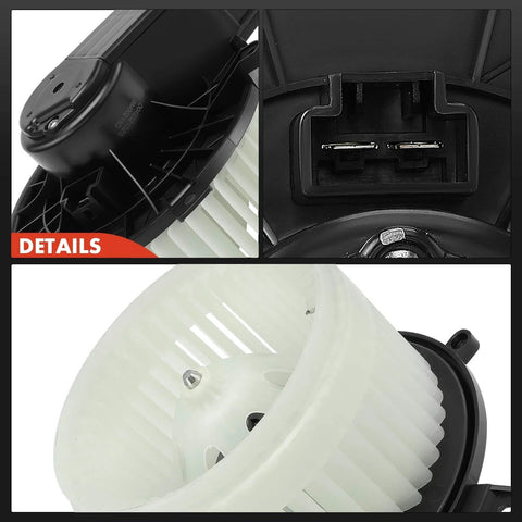 Front HVAC Blower Motor Replacement For Jeep Grand Cherokee 2011 To 2021 Durango 2011 To 2021 Dodge Grand Caravan 2008 To 2020 And Chrysler Town And Country 2008 To 2016 APremium