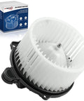 Direct Fit HVAC Blower Motor Replacement Front Fan Assembly 700258 For Kia Sorento shown with packaging