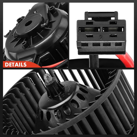 Premium HVAC Heater Blower Motor Assembly For Volkswagen And Audi Vehicles By A Premium Drop In Ready Compatible details