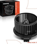 HVAC Heater Blower Motor With Fan Cage for 2007 Through 2014 Chevrolet Silverado Tahoe Suburban Avalanche GMC Sierra Yukon Cadillac Escalade Hummer Vehicles, Rock Solid OEM Style Replacement, Easy Install, Keeps Cabin Cozy