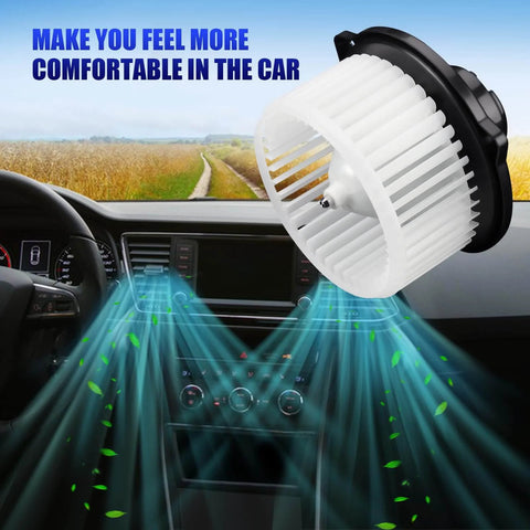 Heavy Duty HVAC Blower Motor With Fan For Subaru Legacy Outback Lexus RX350 Toyota Sienna Cadillac CTS SRX STS 2006-2019 Models Replaces 700228 Quiet Smooth Air Flow Upgrade