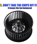 Top view of Premium HVAC Blower Motor With Fan for Ford Focus Escape C Max Transit Connect and Lincoln MKC Fits 2012 2019