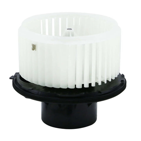 Front view of Front HVAC Blower Motor Assembly For GM Chevy Tahoe Silverado Yukon Sierra Escalade 2000 2006 Beefed Up Replacement 700089 89019321 52400424 Betthand Quality Auto Part