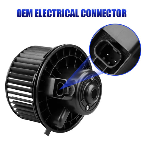 HVAC Blower Motor With Fan For Chevy Silverado 1500 2500 Suburban Avalanche GMC Sierra Yukon Cadillac Escalade Fits 2003 2004 2005 2006 Models Replaces 700191 Durable OEM Replacement Part with OEM electrical connector