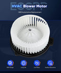 AC Blower Motor Replacement For Acura And Honda ECCPP Beef Up Your Ride Front Heater HVAC 700005 white fan blades