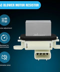 Image of an HVAC Blower Motor Resistor Replacement For Ford F150 2009 To 2014, Ford Expedition 2009 To 2017, Lincoln Navigator 2009 To 2017