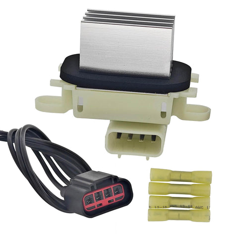 HVAC Blower Motor Resistor Replacement For Ford F150 Expedition Lincoln Navigator Mark LT 2009 2017 Direct Fit OE Replacement YH1829 BL3Z19E624A 100 Percent Tested Meets OEM Standards