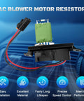 HVAC Blower Motor Resistor For GM Trucks And SUVs With Manual AC Control Easy Install Drop In Ready Fits Chevy Silverado