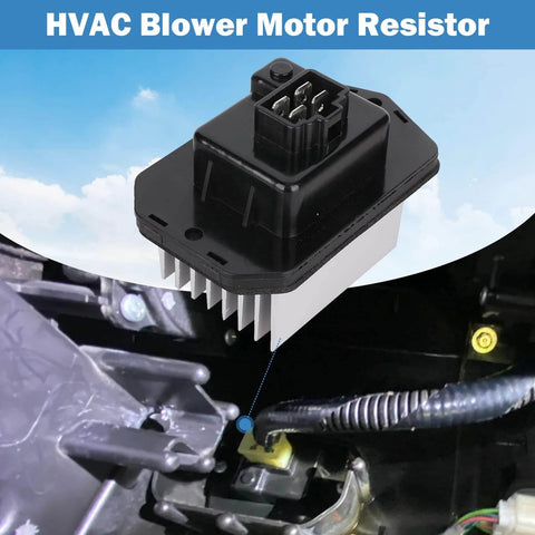 HVAC Blower Motor Resistor Replacement For Honda Accord Civic CR V Element Odyssey Pilot And Acura RDX TSX Compatible