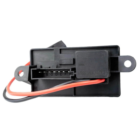 Front HVAC Blower Motor Resistor Kit For Chevy Silverado Trucks 1500 2500 3500 Tahoe Suburban Avalanche GMC Sierra Yukon XL Cadillac Escalade 1999 To 2006 Replacement AC Climate Control Module