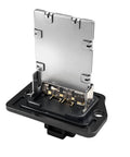 HVAC Blower Motor Resistor Replacement for Kia Optima Sorento Soul Forte Sedona RU656, metal housing, close-up view