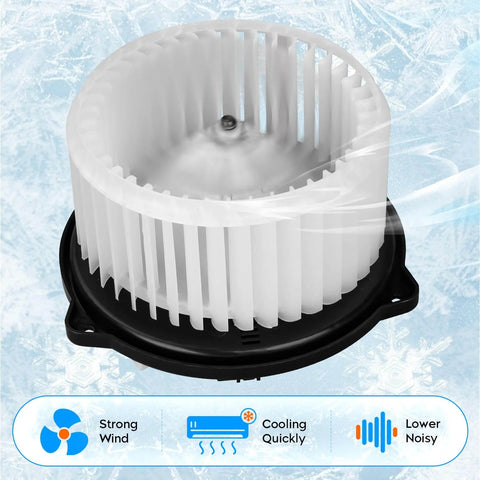 HVAC Blower Motor Assembly For Toyota Tundra 2000 2006 Excludes Crew Cab Pickup Replaces 87103 0C010 durable copper core