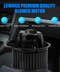 HVAC Blower Motor With Fan For VW Jetta Tiguan Passat GTI Golf Eos Rabbit CC 2005 2014 Replacement Replaces 700182