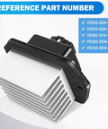 HVAC Blower Motor Resistor Replacement For Honda Accord Civic CR V Element Odyssey Pilot And Acura RDX TSX Compatible