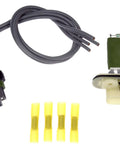 Direct Replacement HVAC Blower Motor Resistor Kit With Harness For Select Chevrolet And GMC Cars And Trucks Includes Resistor And Harness Pigtail Gives Back Full Fan Speed Control And Climate Comfort Dorman 973434