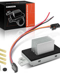HVAC Blower Motor Resistor Kit With Harness Replacement For Chevy GMC Buick Cadillac And Olds Vehicles Fits Silverado Sierra Tahoe Yukon Suburban Escalade And Trailblazer OE Style Plug In Replaces 89018778