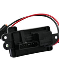 Front Manual Control Blower Motor Resistor Replacement For GMC Sierra Yukon XL Chevy Avalanche Silverado Suburban 1500 2500 3500 Classic Tahoe 2003 2004 2005 2006 2007 Fan Control Module Direct Fit showing wiring and connector ports.