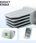 Close-up of HVAC Blower Motor Resistor Replacement For Nissan Rogue 2008 2009 2010 2011 2012 2013 and Infiniti models.