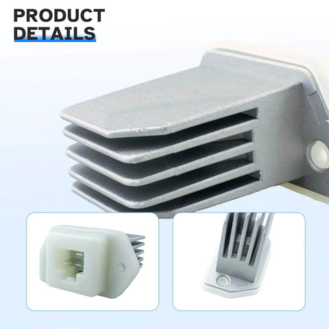 Close-up of HVAC Blower Motor Resistor Replacement For Nissan Rogue 2008 2009 2010 2011 2012 2013 and Infiniti models.