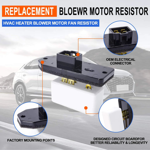 Heater Blower Motor Resistor For Jeep Grand Cherokee 2000 2004 And Dodge Viper 2003 2010 HVAC Replacement Part HiSport 5014212AA