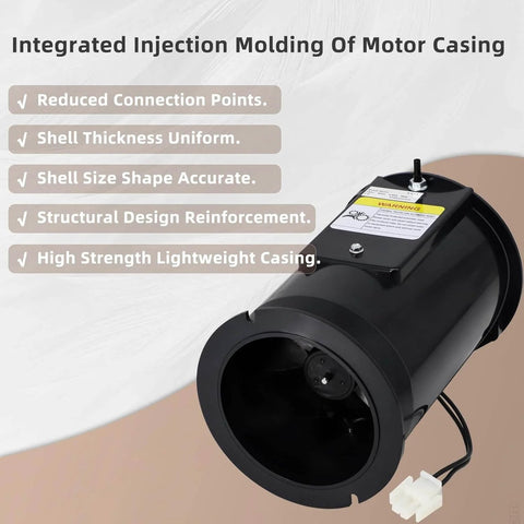 HVAC Furnace Draft Inducer Blower Motor Replacement That Fits Nordyne M1MB070ABW Nortek Intertherm Furnaces WP903404