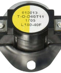 Open On Rise Snap Disc High Limit Control For HVAC And Furnace Safety Easy Install Replacement Part with connectors