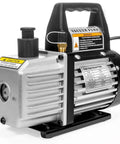 Beefy 3 CFM One Quarter Horsepower HVAC Vacuum Pump For AC Refrigeration With R134a R12 R22 R410a Compatibility in die-cast housing