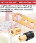 C1000 Hydrant Parts Kit For Merrill Yard Hydrant Repair Head Assembly Series with O-Ring, nuts, and brass components